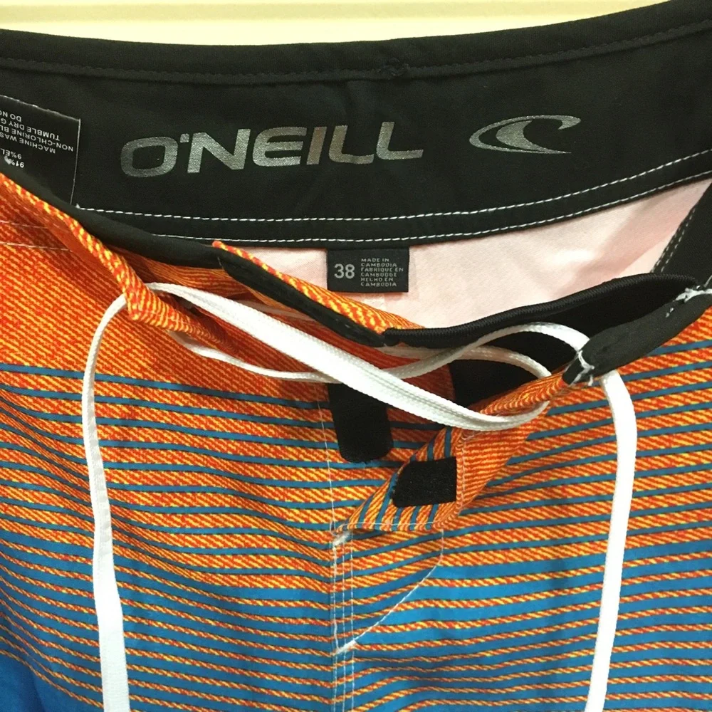 O’neill Striped Swim trunks colorful shorts